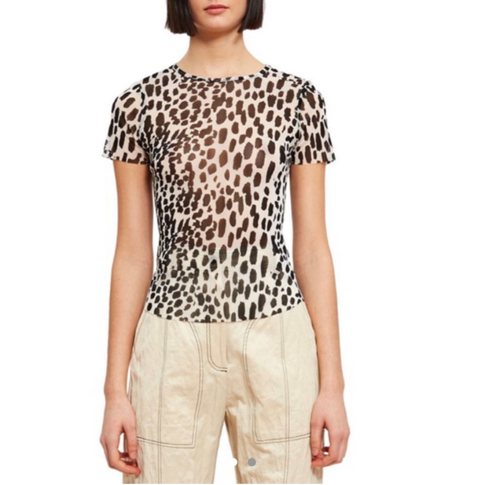 CALLIPYGIAN FOR OPENING CEREMONY DOT MESH TEE